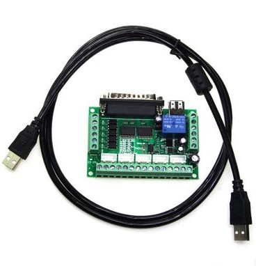 5 Axis Cnc Breakout Board Interface Mach3 - 1pcs New Interface MACH3 5 Axis
