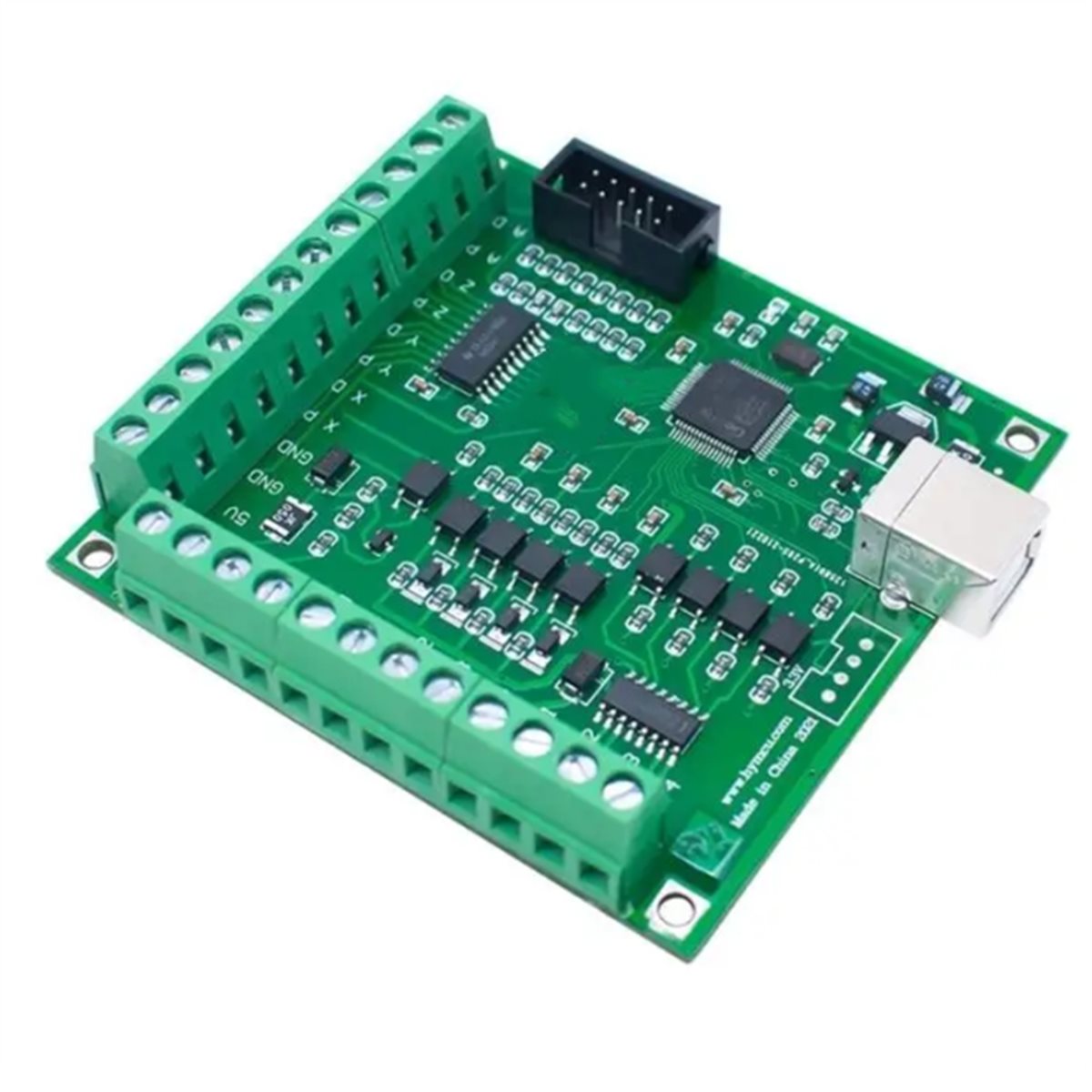 Mach3 Usb Cnc Controller 4 Axis 100Khz - FUA@ MACH3 CNC USB 100Khz Breakout