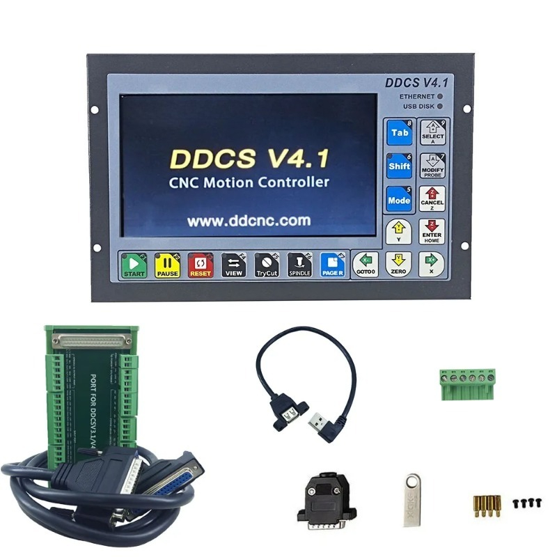 Ddcs V4.1 4 Axis Cnc Offline Controller - DDCS V4.1 Standalone Motion Controller Offline
