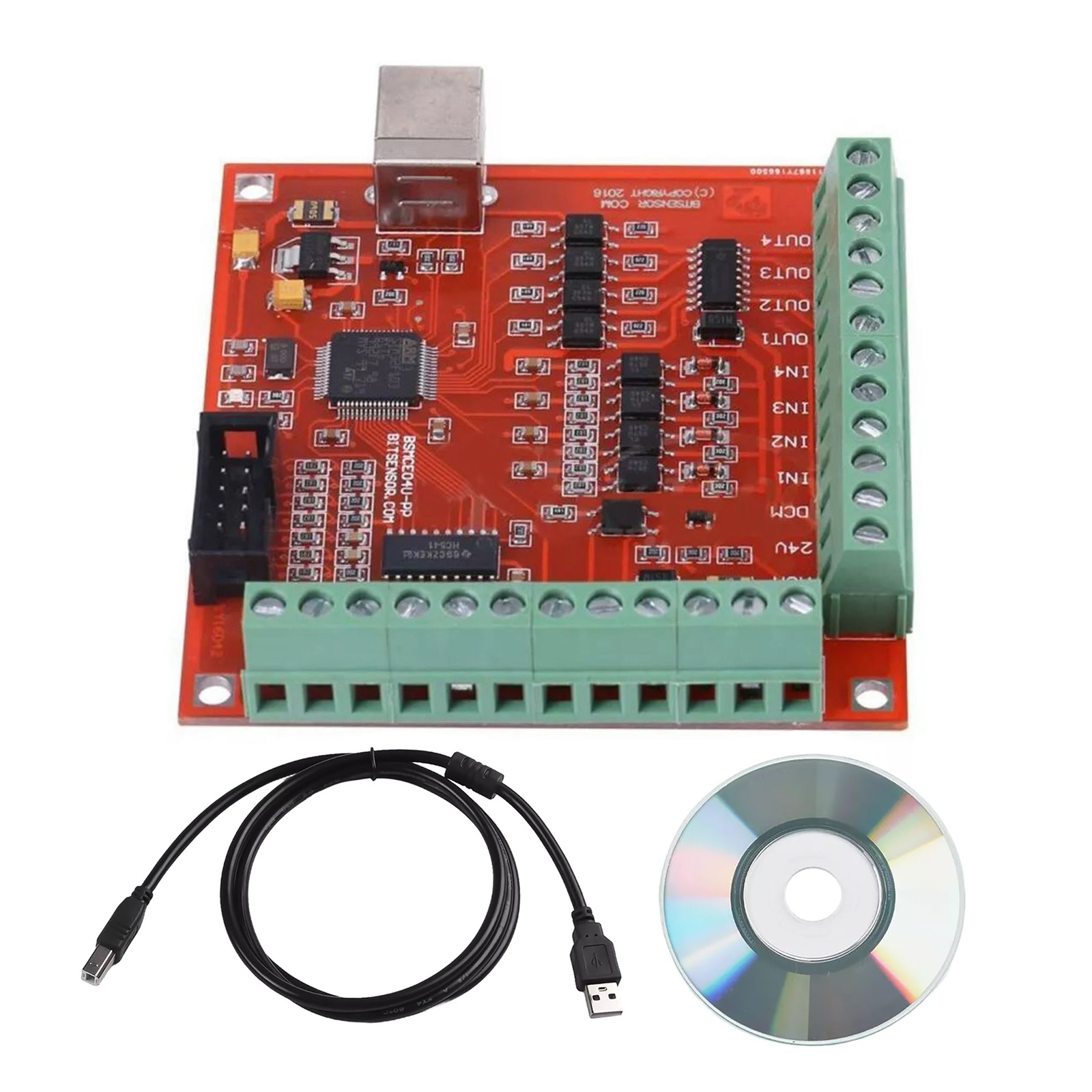 Mach3 Usb Cnc Controller 4 Axis 100Khz - USB CNC 4-Axis Motion Control Card