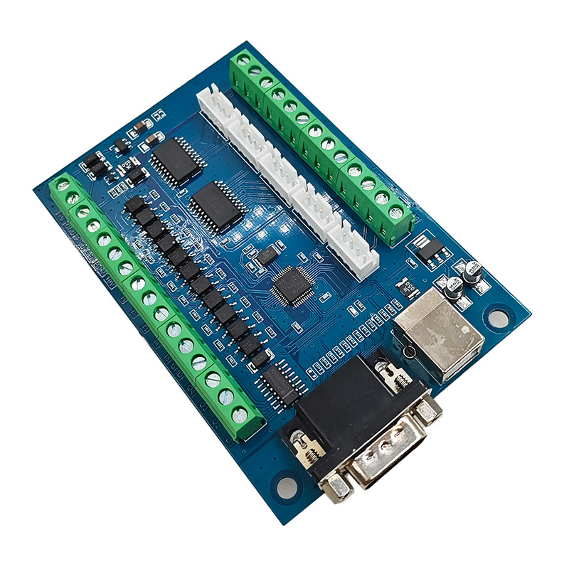 5 Axis Cnc Breakout Board Interface Mach3 - USB MACH3 CNC Motor Driver Board