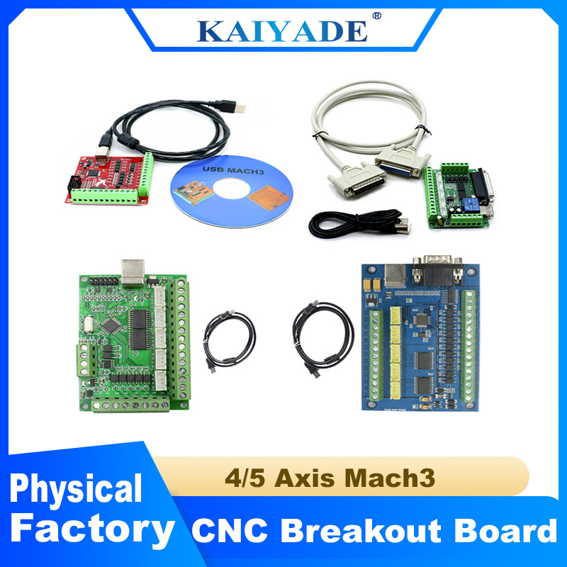 Mach3 Usb Cnc Controller 4 Axis 100Khz - CNC Controller MACH3 System 4 Axis