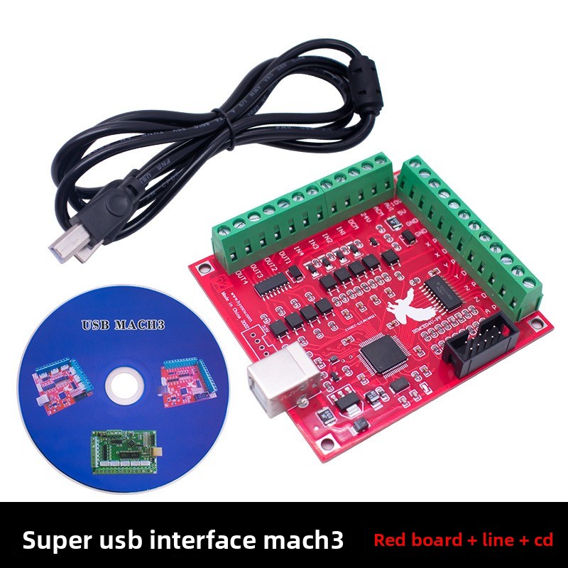 Mach3 Usb Cnc Controller 4 Axis 100Khz - Breakout board CNC USB MACH3 100Khz