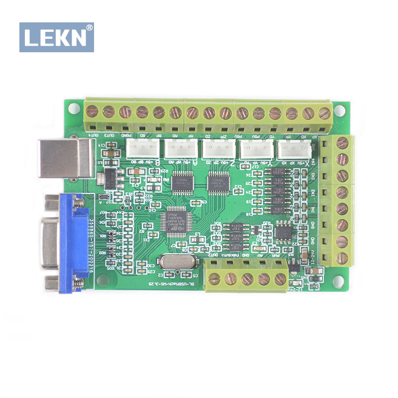 5 Axis Cnc Breakout Board Interface Mach3 - MACH3 breakout board,USB Port,100khz 5 Axis