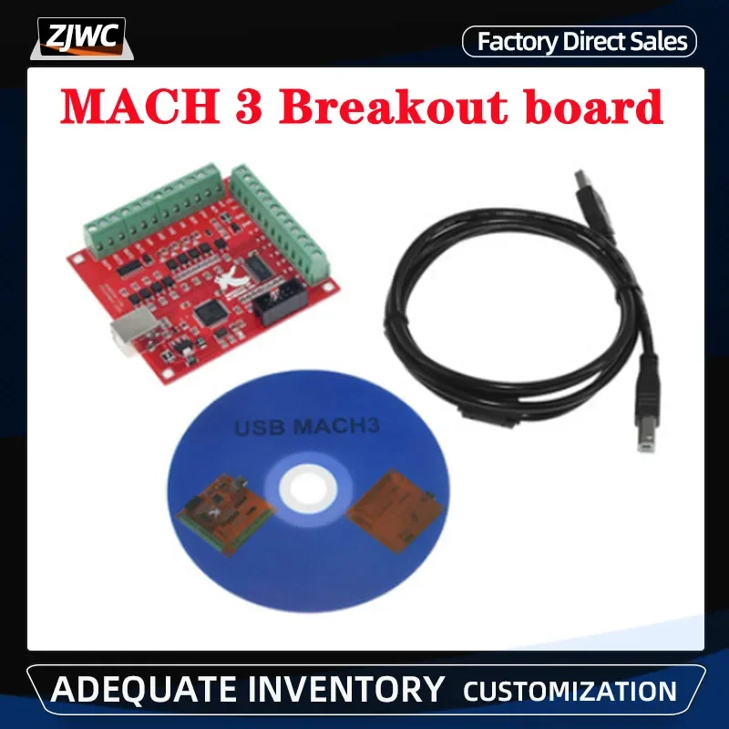 3pcs/Set 1pc 4 Axis MACH3 CNC  - Mach3 Usb Cnc Controller 4 Axis 100Khz 评论和价格