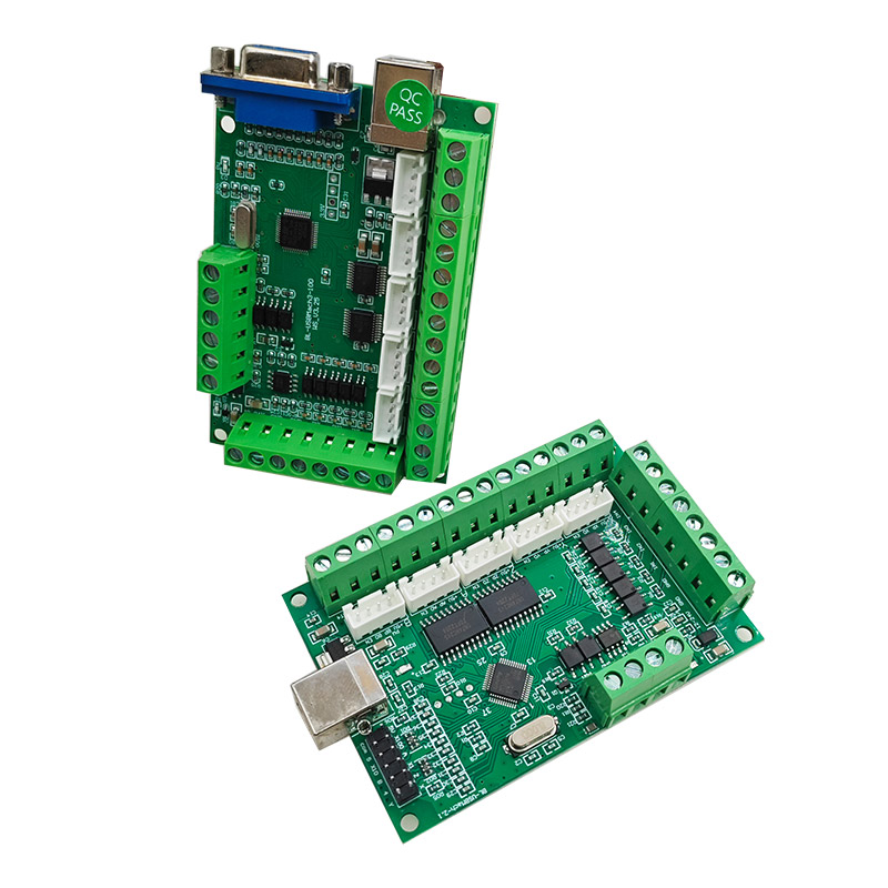 2pcs USB MACH3 CNC Motor Drive - 5 Axis Cnc Breakout Board Interface Mach3 评论和价格