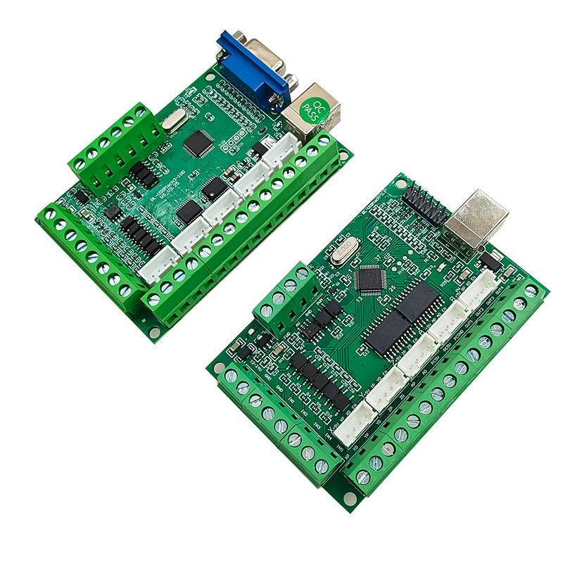 2pcs USB MACH3 CNC Motor Drive - 5 Axis Cnc Breakout Board Interface Mach3 评论和价格