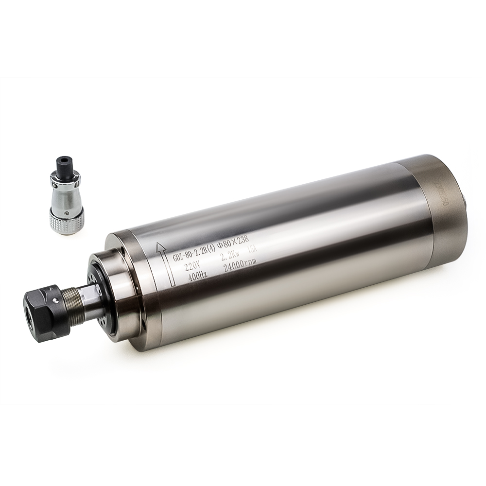 2.2KW/1.5KW 400Hz 24000RPM Wat - 2.2Kw Water Cooled Spindle Kit Vfd 评论和价格