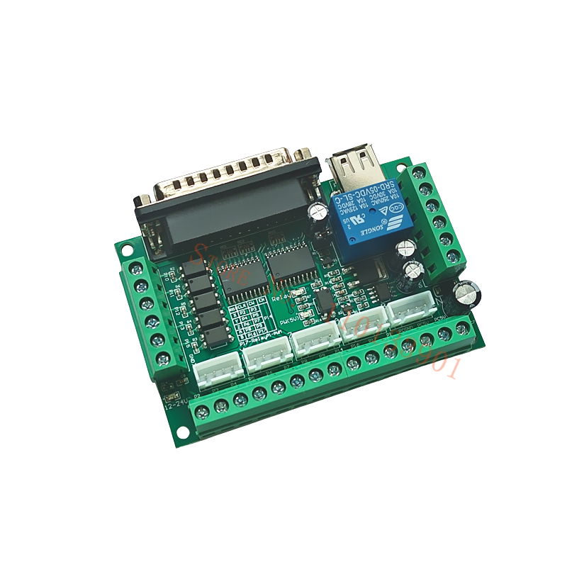 1pc 5 Axis CNC Breakout Board  - 5 Axis Cnc Breakout Board Interface Mach3 评论和价格
