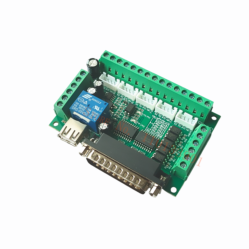 1pc 5 Axis CNC Breakout Board  - 5 Axis Cnc Breakout Board Interface Mach3 评论和价格