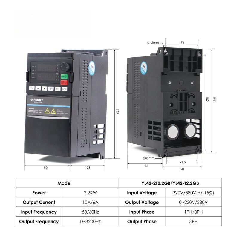 2.2kw ER20 D80 12000rpm/24000r - 2.2Kw Water Cooled Spindle Kit Vfd 评论和价格