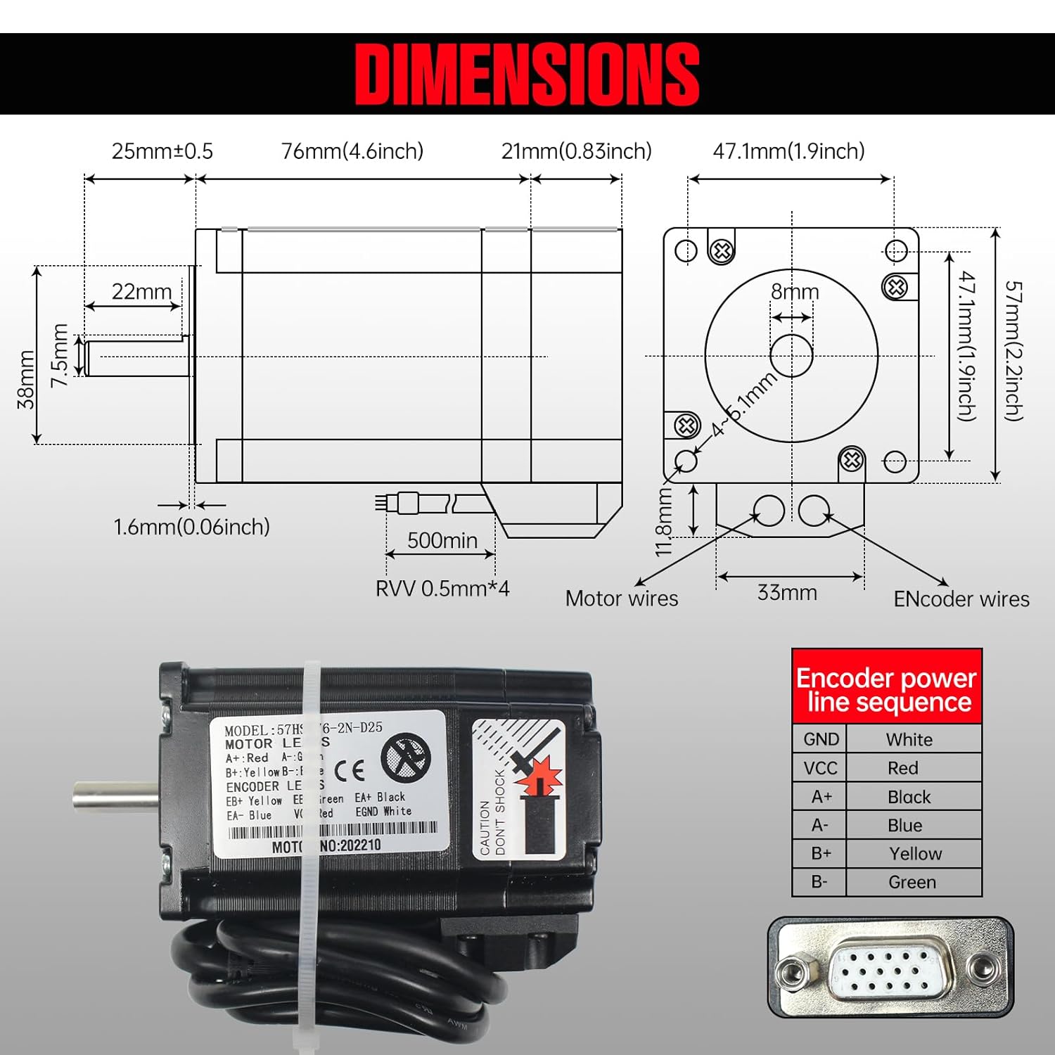 【EU】 2N.m Nema23 Closed Loop S - Nema 23 Closed Loop Stepper Motor Driver Kit 评论和价格