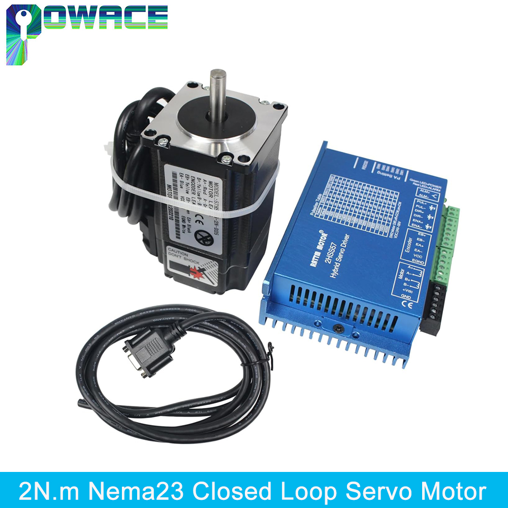 【EU】 2N.m Nema23 Closed Loop S - Nema 23 Closed Loop Stepper Motor Driver Kit 评论和价格
