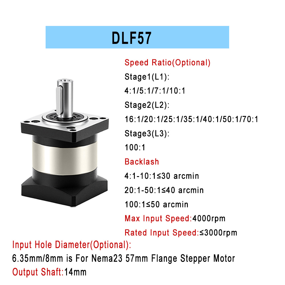 Planetary Reducer 57/86mm Step - Planetary Gearbox Reducer Nema 23 34 评论和价格