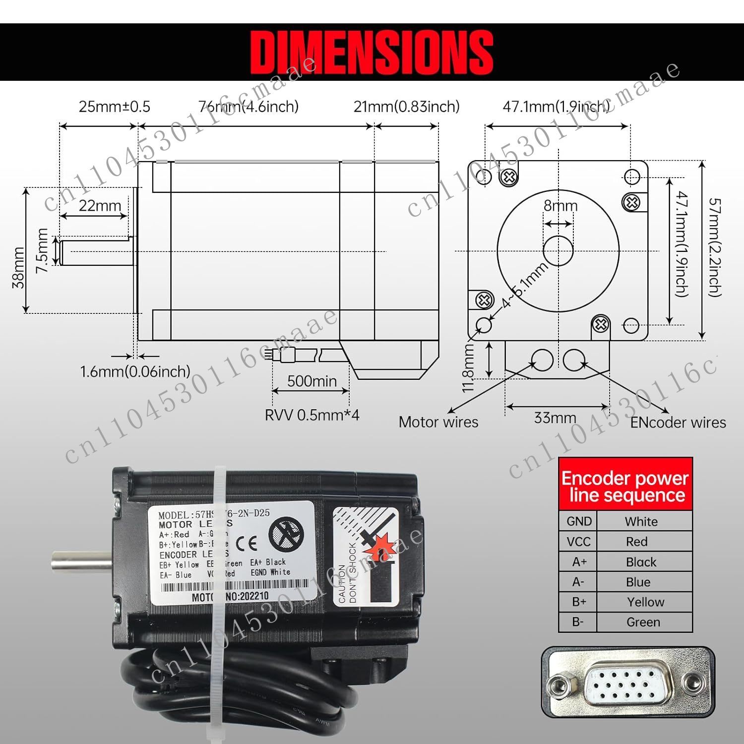 2N.m Nema23 Closed Loop Servo  - Nema 23 Closed Loop Stepper Motor Driver Kit 评论和价格