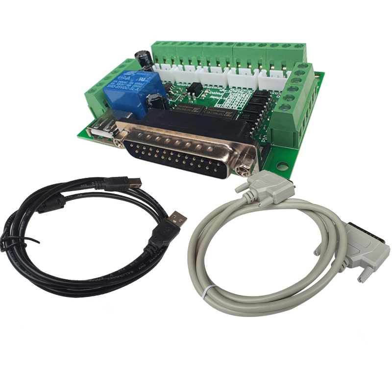 1Set 5 Axis CNC Interface Adap - 5 Axis Cnc Breakout Board Interface Mach3 评论和价格