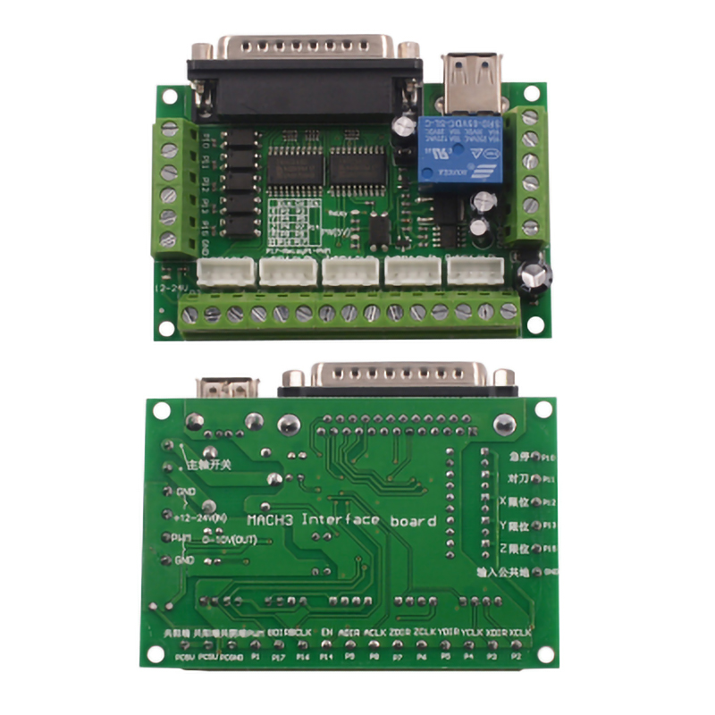 1Set 5 Axis CNC Interface Adap - 5 Axis Cnc Breakout Board Interface Mach3 评论和价格