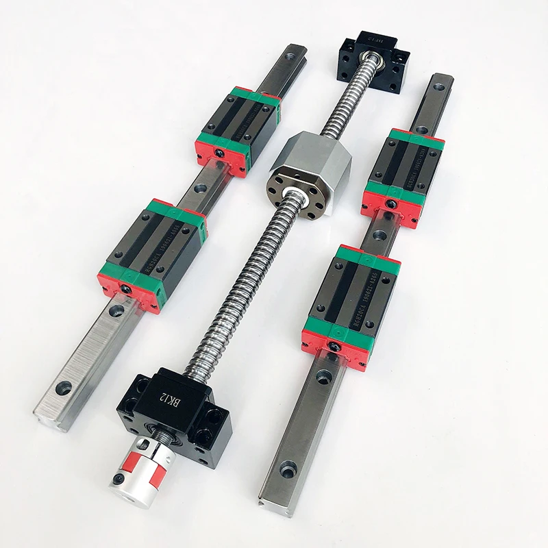 2 set HGR20 HGR15 Linear Guide - Hgr20 Linear Guide Rail Ballscrew Set 评论和价格