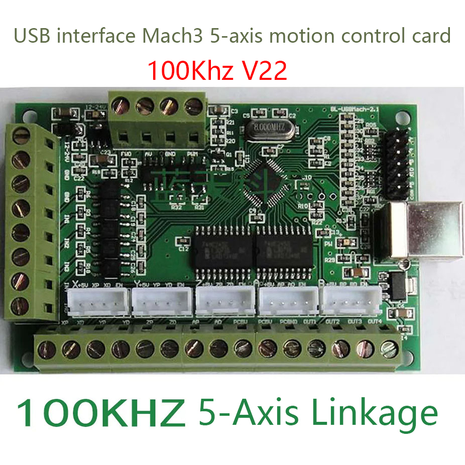 Mach3 interface board cnc 5 ax - 5 Axis Cnc Breakout Board Interface Mach3 评论和价格