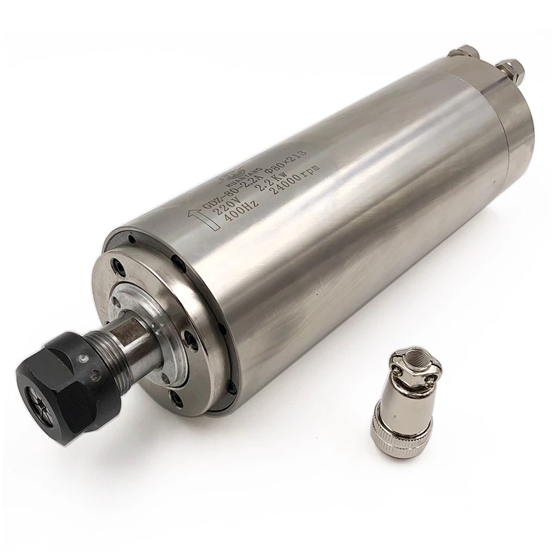2.2KW 1.5KW Air Cooled CNC Spi - Air Cooled 1.5Kw Spindle Motor Inverter 110V 评论和价格