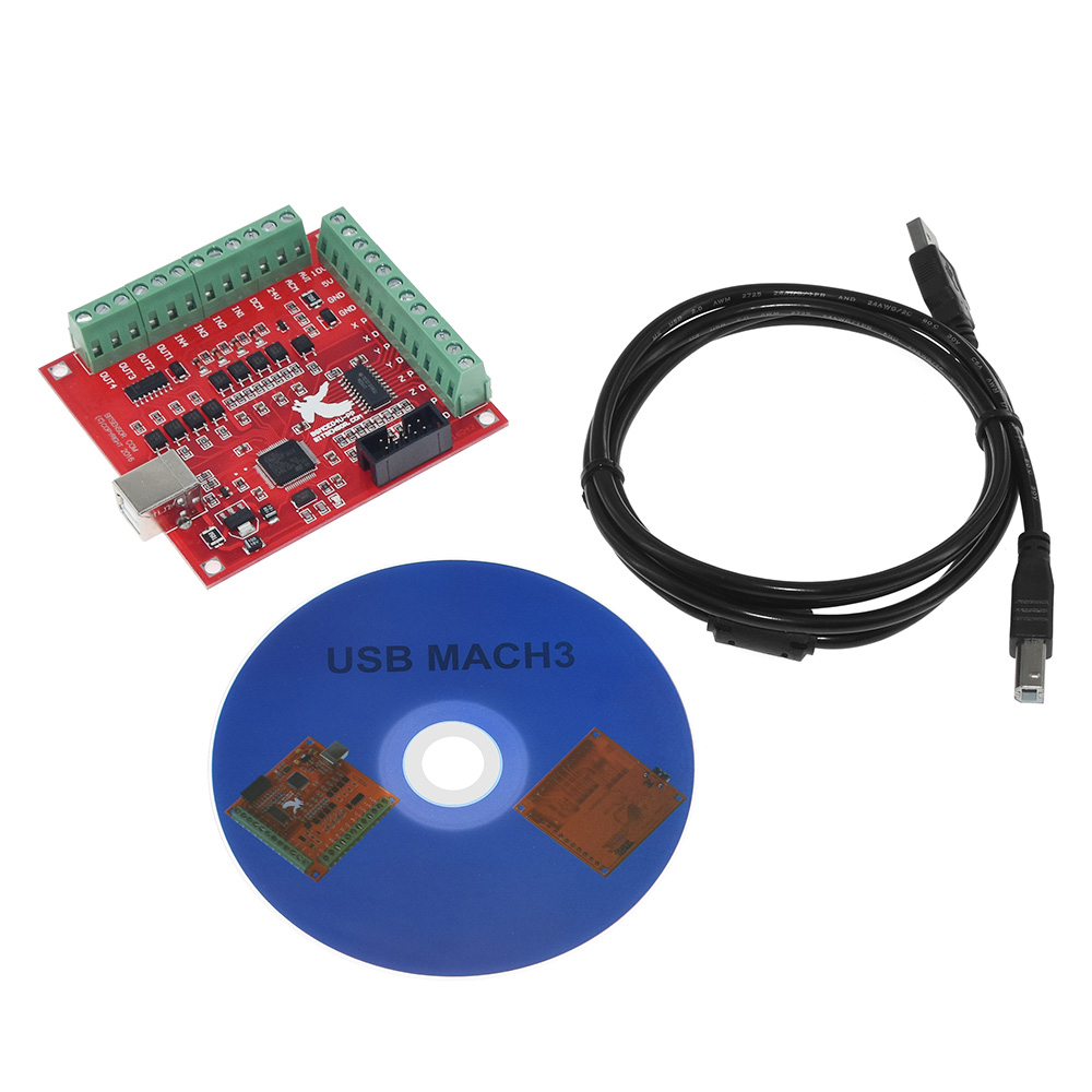 CNC USB Mach3 100Khz Breakout  - Mach3 Usb Cnc Controller 4 Axis 100Khz 评论和价格