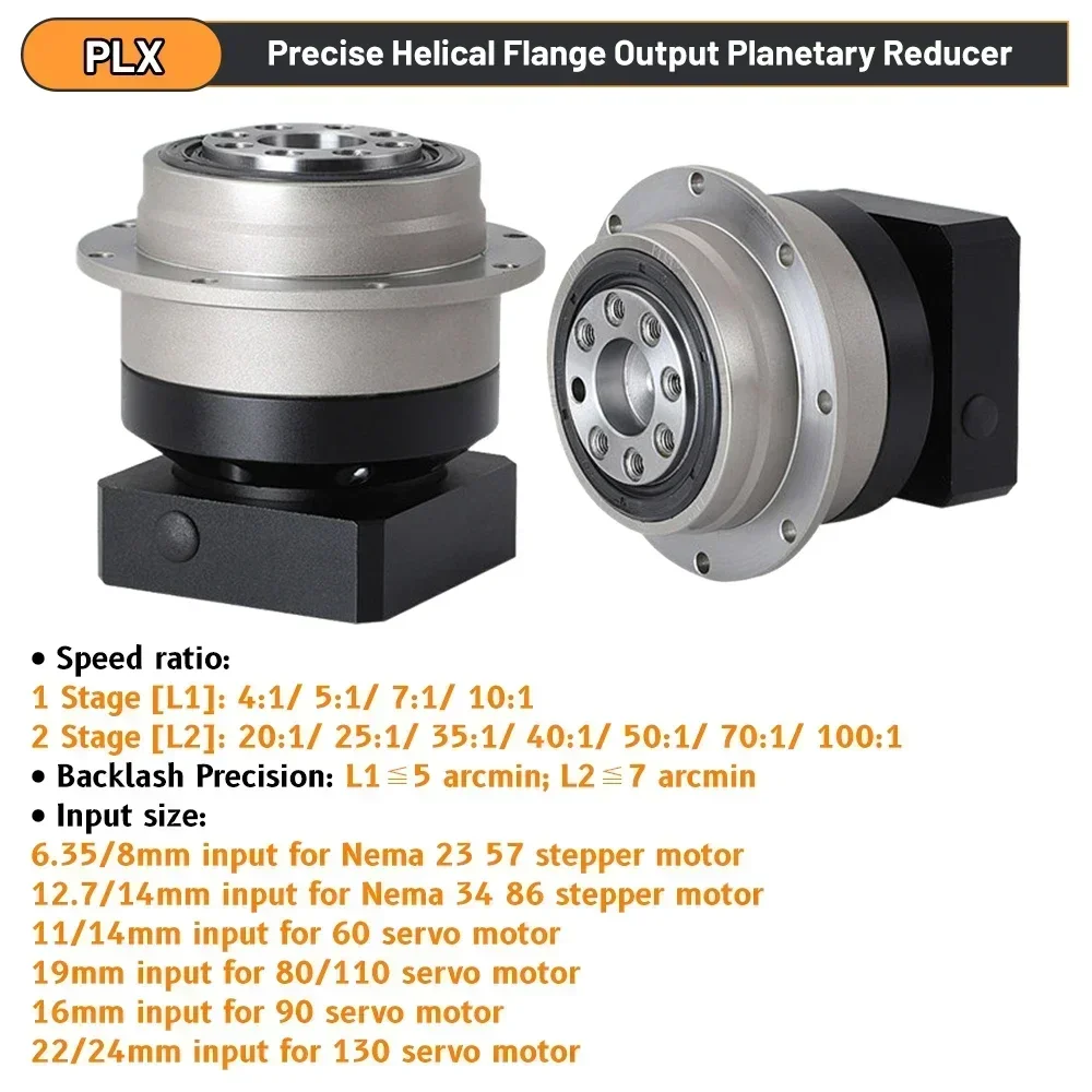Circular Flange Helical Gear P - Planetary Gearbox Reducer Nema 23 34 评论和价格