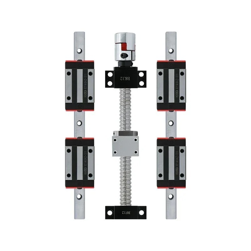 linear rails linear guides 2pc - Hgr20 Linear Guide Rail Ballscrew Set 评论和价格
