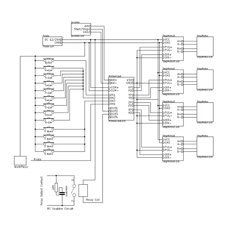 5 Axis Interface Board Mach3 B - 5 Axis Cnc Breakout Board Interface Mach3 评论和价格