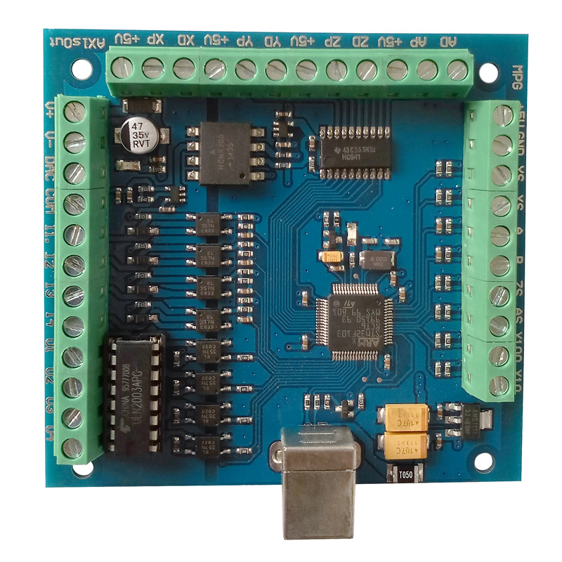 CNC Breakout Board USB MACH3 E - Mach3 Usb Cnc Controller 4 Axis 100Khz 评论和价格