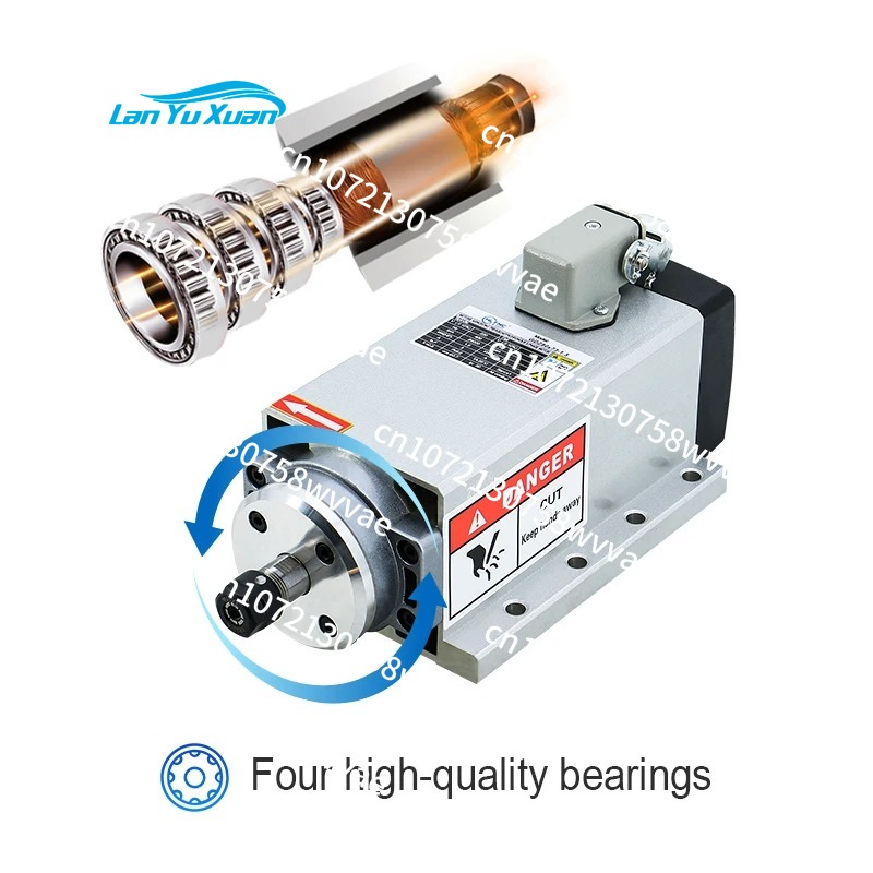 1.5KW 110V CNC Air-Cooled Spin - Air Cooled 1.5Kw Spindle Motor Inverter 110V 评论和价格