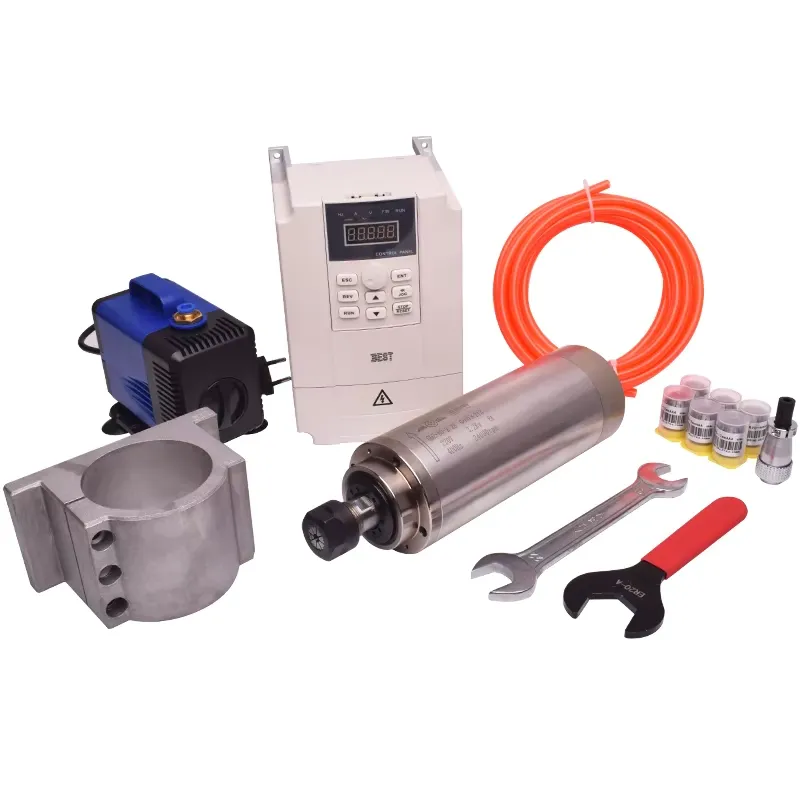 Gdz80 2.2kw Water Cooled Spind - 2.2Kw Water Cooled Spindle Kit Vfd 评论和价格