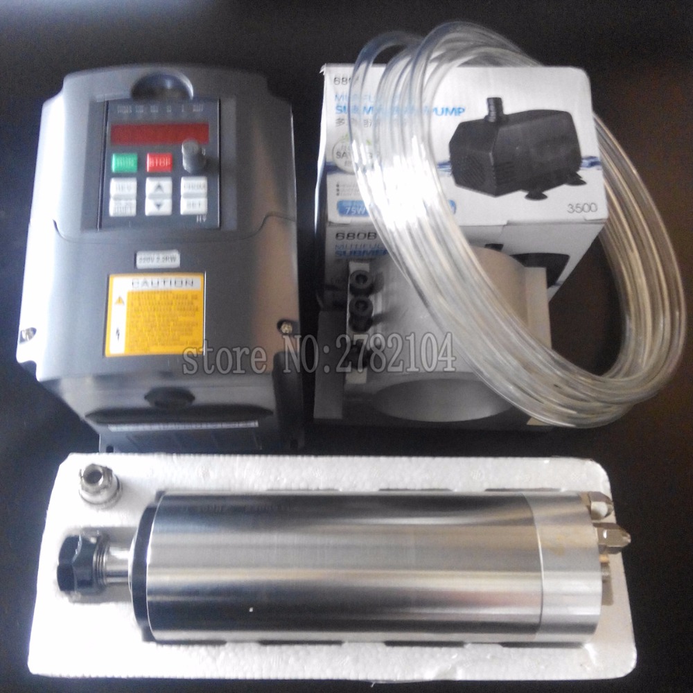 Water Cooled Spindle Kit 2.2KW - 2.2Kw Water Cooled Spindle Kit Vfd 评论和价格
