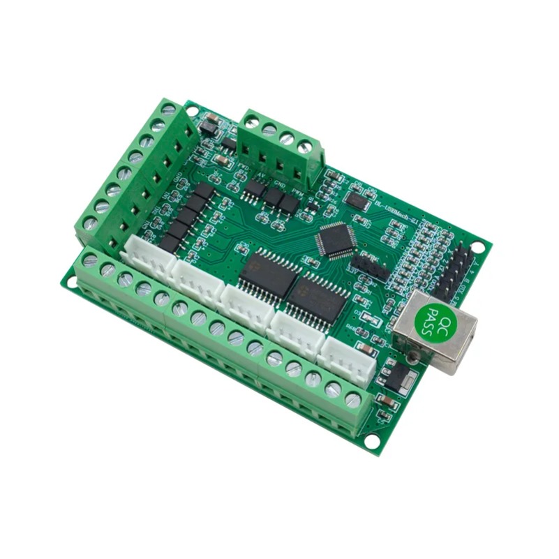 1pcs Driver board  breakout bo - 5 Axis Cnc Breakout Board Interface Mach3 评论和价格