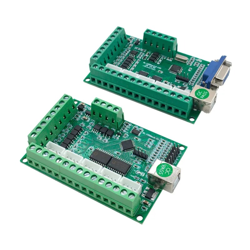1pcs Driver board  breakout bo - 5 Axis Cnc Breakout Board Interface Mach3 评论和价格
