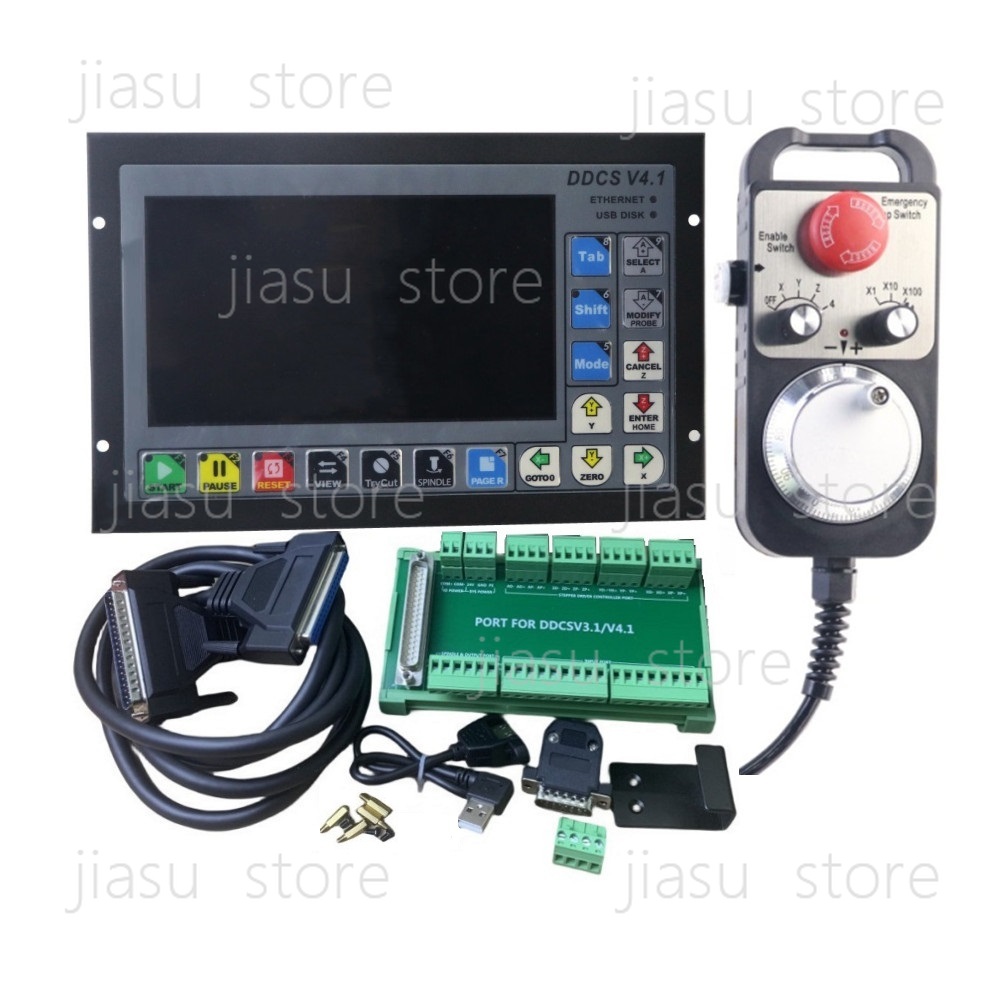 CNC Motion Controller Kit 3/4  - Ddcs V4.1 4 Axis Cnc Offline Controller 评论和价格