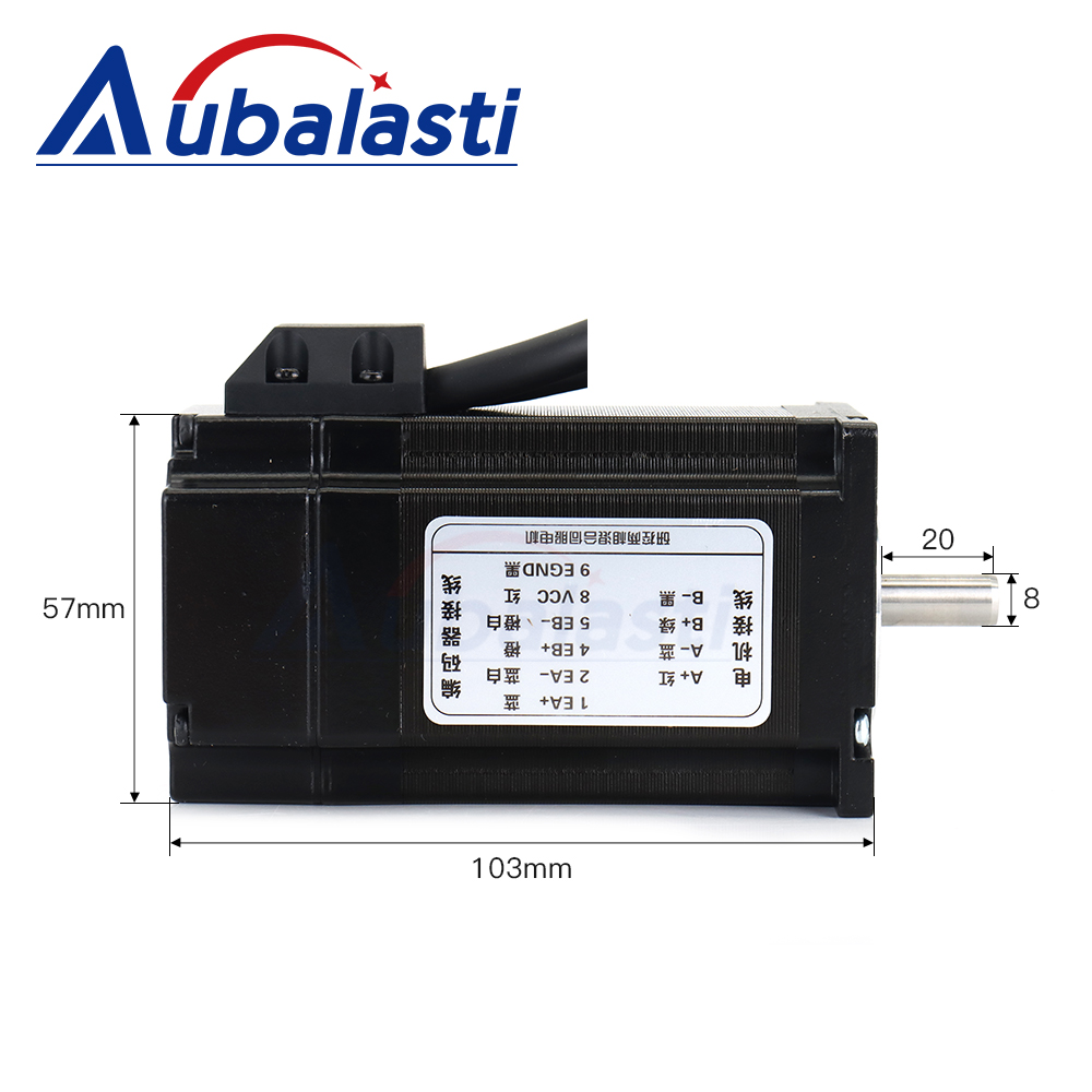Aubalasti YAKO 2Phase Nema23 2 - Nema 23 Closed Loop Stepper Motor Driver Kit 评论和价格