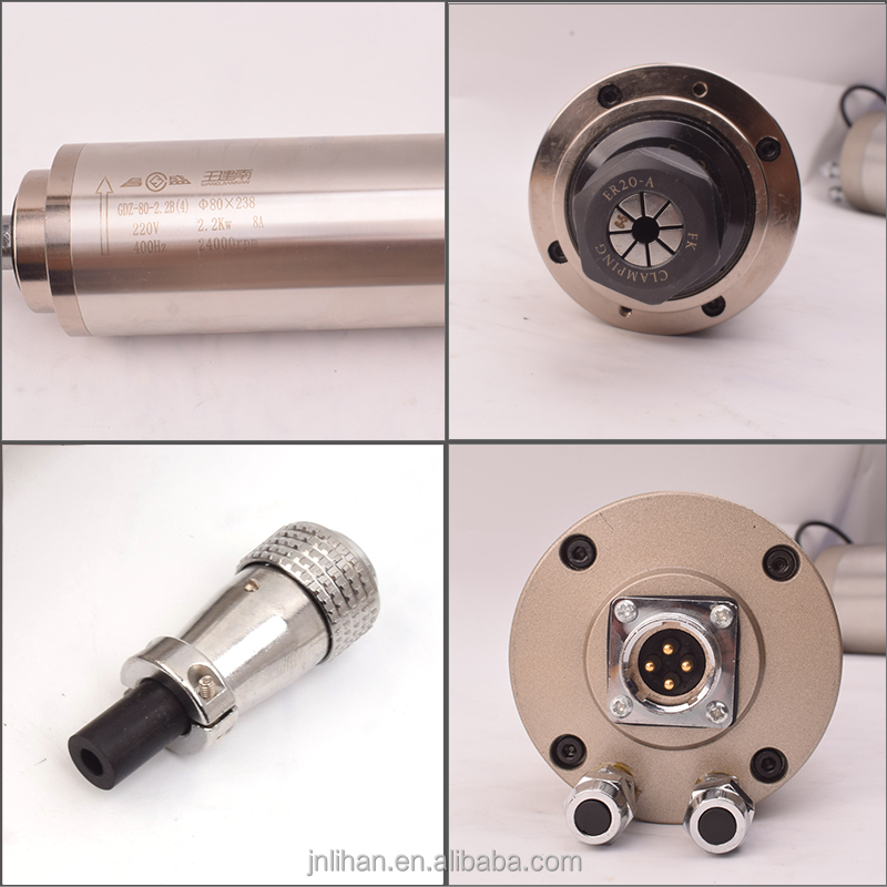 GDZ 2.2KW 220V Water Cooled CN - 2.2Kw Water Cooled Spindle Kit Vfd 评论和价格