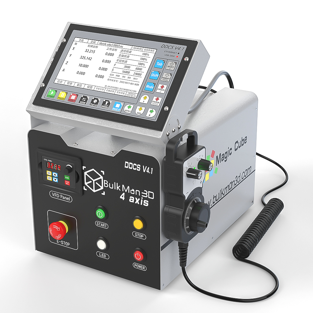 20%OFF BulkMan3D 1500x1500 OXM - Ddcs V4.1 4 Axis Cnc Offline Controller 评论和价格