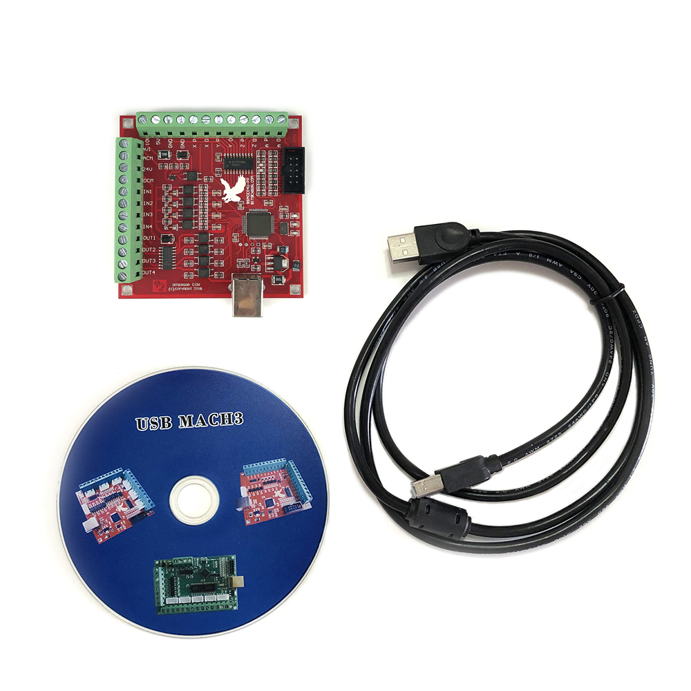 CNC USB MACH3 100Khz Breakout  - Mach3 Usb Cnc Controller 4 Axis 100Khz 评论和价格
