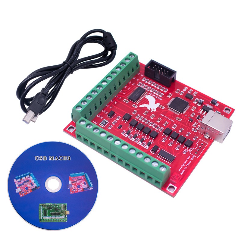 Breakout board CNC USB MACH3 1 - Mach3 Usb Cnc Controller 4 Axis 100Khz 评论和价格