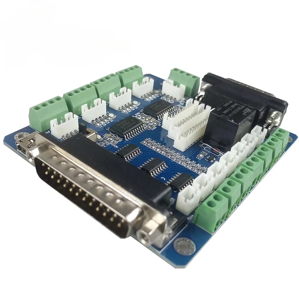 Mach3 5 Axis CNC Breakout Cont - 5 Axis Cnc Breakout Board Interface Mach3 评论和价格