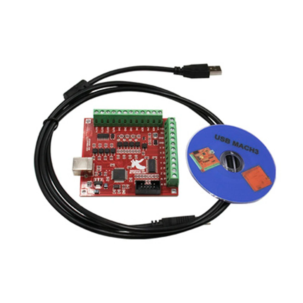 3PCS/SET 1PCS MACH3 Breakout b - Mach3 Usb Cnc Controller 4 Axis 100Khz 评论和价格