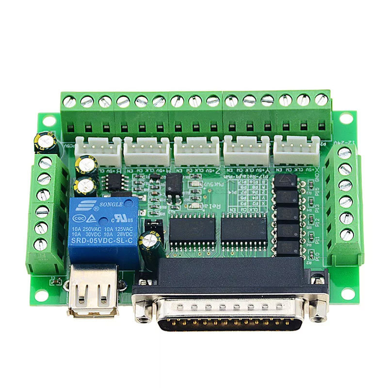 5 Axis CNC Interface Adapter B - 5 Axis Cnc Breakout Board Interface Mach3 评论和价格