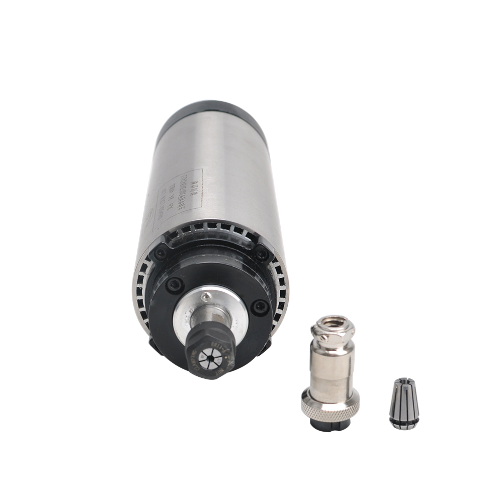 CNC Spindle Motor Kit 80MM 1.5 - Air Cooled 1.5Kw Spindle Motor Inverter 110V 评论和价格